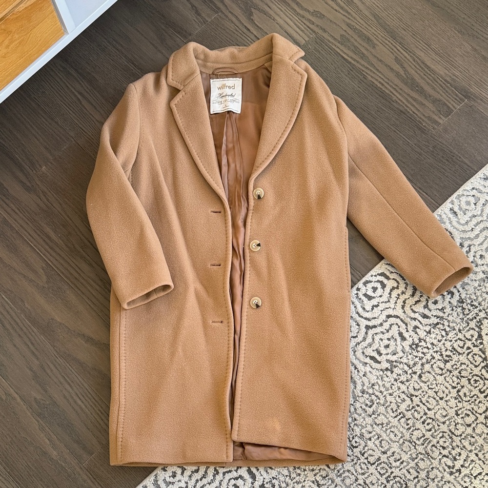 Wilfred Camel Wool Blend Jacket